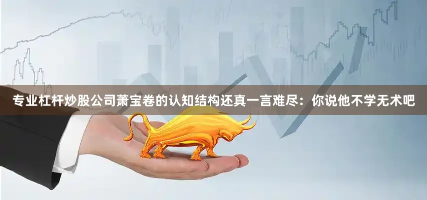 专业杠杆炒股公司萧宝卷的认知结构还真一言难尽：你说他不学无术吧