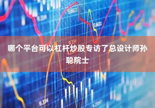 哪个平台可以杠杆炒股专访了总设计师孙聪院士